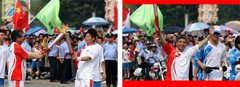 奧運(yùn)圣火抵達(dá)惠州，旭日集團(tuán)總經(jīng)理，常宏公司董事長(zhǎng)楊勛擔(dān)任火炬手